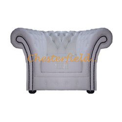 Windchester hvid (K1) Chesterfield lænestol