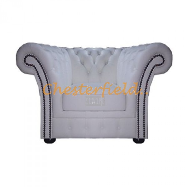 Windchester hvid (K1) Chesterfield lænestol