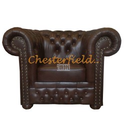 Lord brun (A5) Chesterfield lænestol