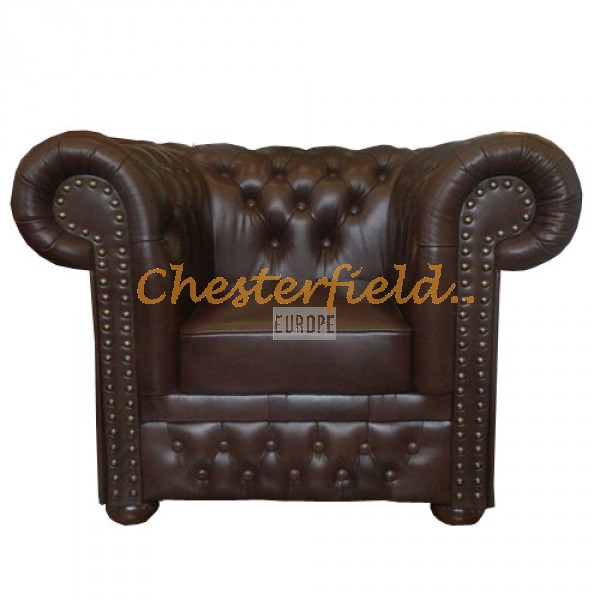 Lord brun (A5) Chesterfield lænestol