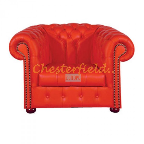 Williams XL rød (K55) Chesterfield lænestol