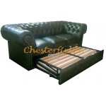 Classic Antikgrun 3er Chesterfield Schlafsofa Classic Antikgrun 3er Chesterfield Schlafsofa