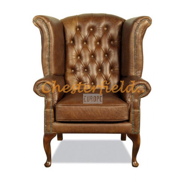 Queen guld (S12) Chesterfield lænestol