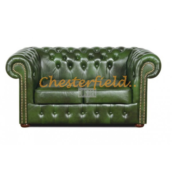 Klassisk grøn 2 personer Chesterfield Sofa 