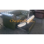 Classic Antikgrun 3er Chesterfield Schlafsofa Classic Antikgrun 3er Chesterfield Schlafsofa