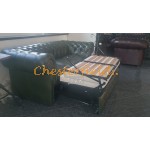 Classic Antikgrun 3er Chesterfield Schlafsofa Classic Antikgrun 3er Chesterfield Schlafsofa