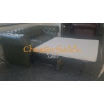 Classic Antikgrun 3er Chesterfield Schlafsofa Classic Antikgrun 3er Chesterfield Schlafsofa