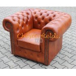Klassisk Antik whisky (C12) Chesterfield lænestol