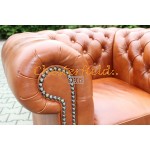 Klassisk Antik whisky (C12) Chesterfield lænestol