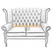 Chesterfield Queen 2 pers Sofa (2)
