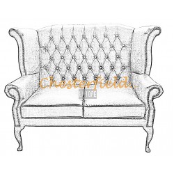 Chesterfield Queen 2 pers Sofa