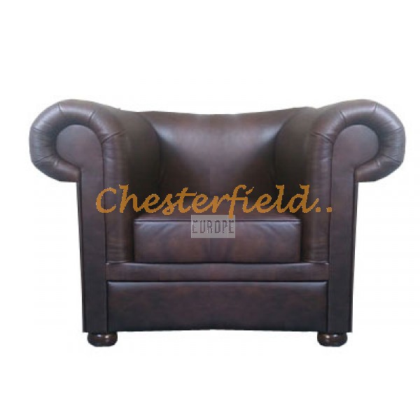 London XL brun (A5) Chesterfield lænestol