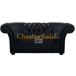 Windchester sort 2 personer Chesterfield Sofa