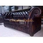 Windchester XL  brun 2 personer Chesterfield Sofa