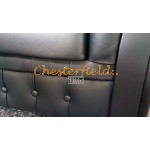 Windchester sort 2 personer Chesterfield Sofa Windchester sort 2 personer Chesterfield Sofa