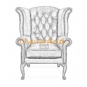 Queen Chesterfield lænestol (6)