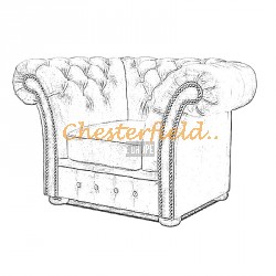 Windchester Chesterfield lænestol