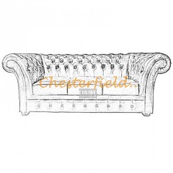 Chesterfield Windchester 3-pers Sofa