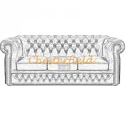 Chesterfield Windsor 3-pers Sofa