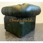 Windsor XL Antik grøn (A8) Chesterfield lænestol