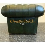 Windsor XL Antik grøn (A8) Chesterfield lænestol