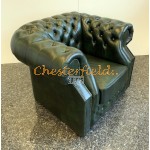 Windsor XL Antik grøn (A8) Chesterfield lænestol