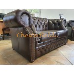 Windsor brun Chesterfield 2 personer sofa (A5)