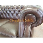 Windsor brun Chesterfield 2 personer sofa (A5)
