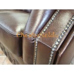Windsor brun Chesterfield 2 personer sofa (A5)