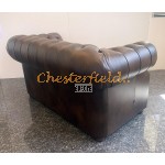 Windsor mediumbrun Chesterfield 2 personer sofa (A5M) 