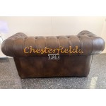 Windsor mediumbrun Chesterfield 2 personer sofa (A5M) 