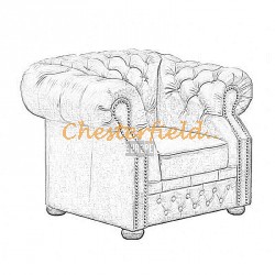 Windsor Chesterfield lænestol